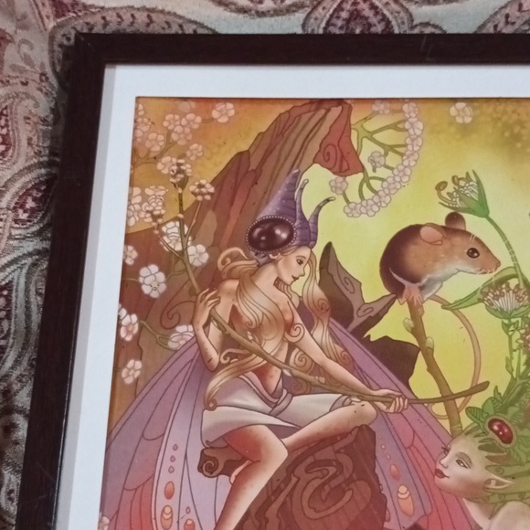 Fairies in Garden art print picture - Picture 3 of 12